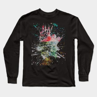 Sequential Explosion - Glitch Experiment Photoshop Audacity Long Sleeve T-Shirt